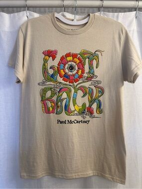Paul McCartney Got Back Tour 2025 Floral Tour T-shirt - SIZE S